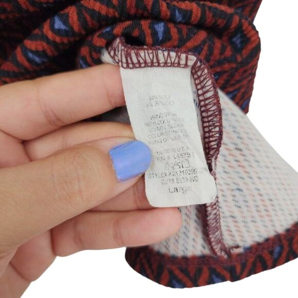 41 HAWTHORN Dress Womens Size Large L Geometric Print - Picture 4 of 4